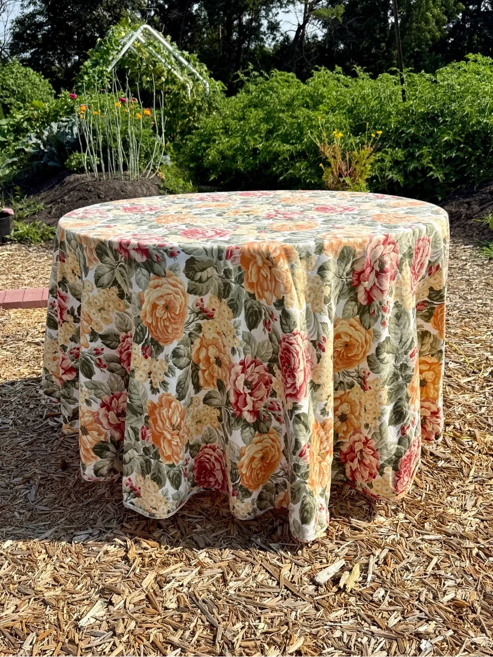 Waterford Floral 70” Round Tablecloth